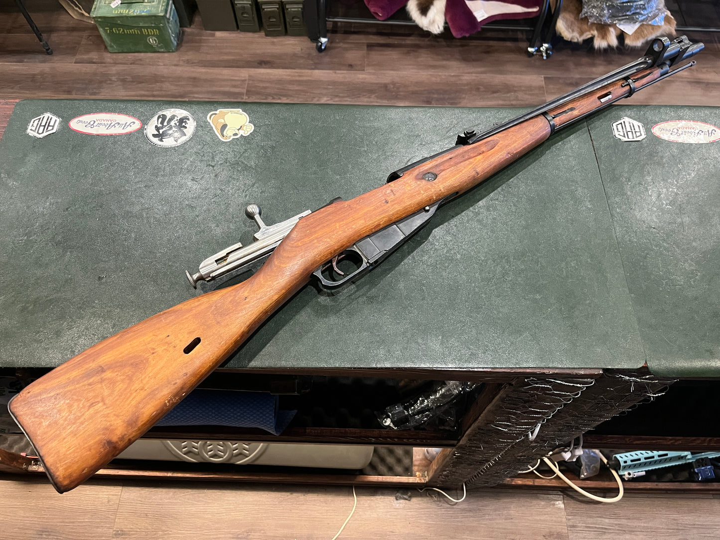 Soviet M44 Mosin Nagant Carbine 1944 Izhevsk with unknown German Style Marks