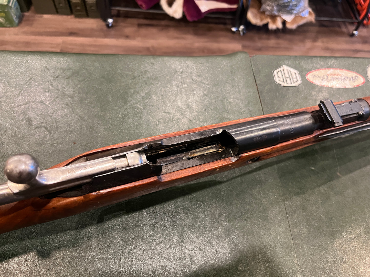 Soviet M44 Mosin Nagant Carbine 1944 Izhevsk with unknown German Style Marks