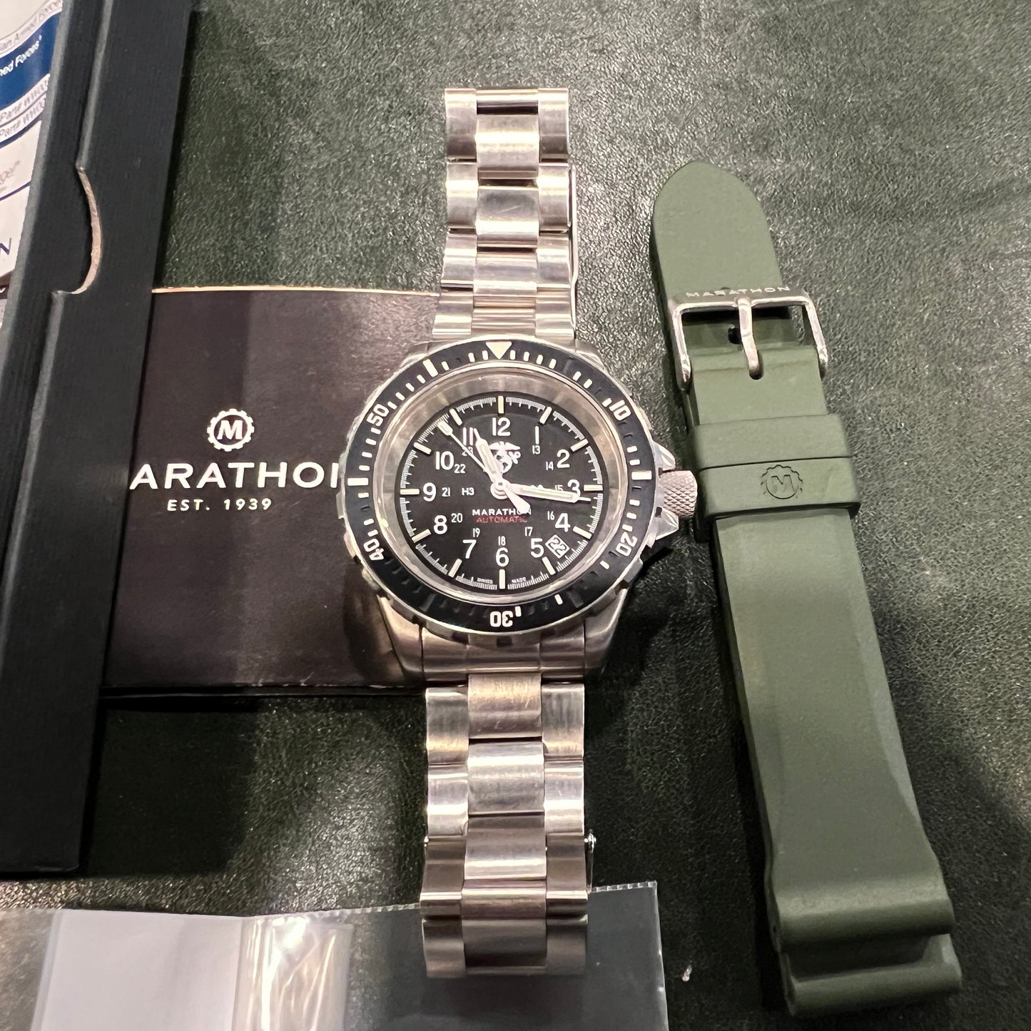 Marathon 41MM GSAR® USMC, TYPE II - 潜水自动腕表