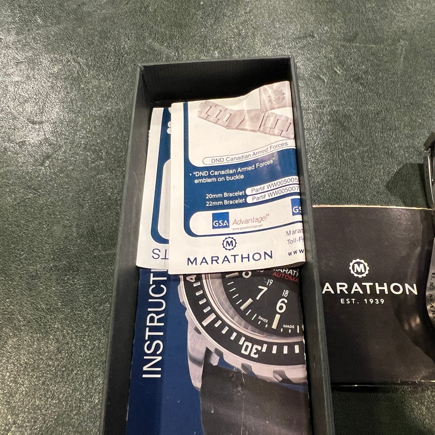 Marathon 41MM GSAR® USMC, TYPE II - 潜水自动腕表