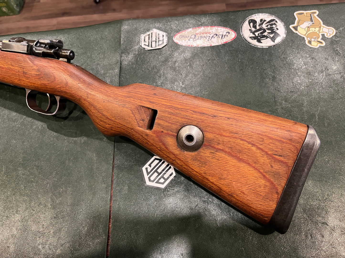Mauser K98k allemand – bcd 1944 – Production de guerre – Culasse au même numéro