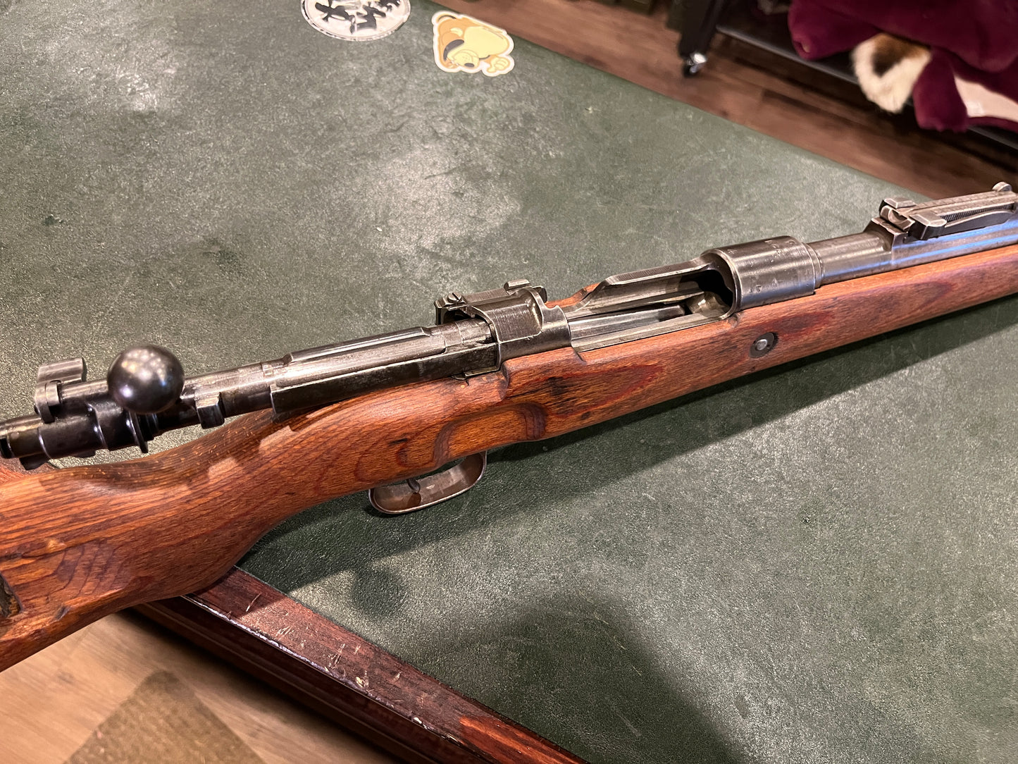 Mauser K98k allemand – bcd 1944 – Production de guerre – Culasse au même numéro