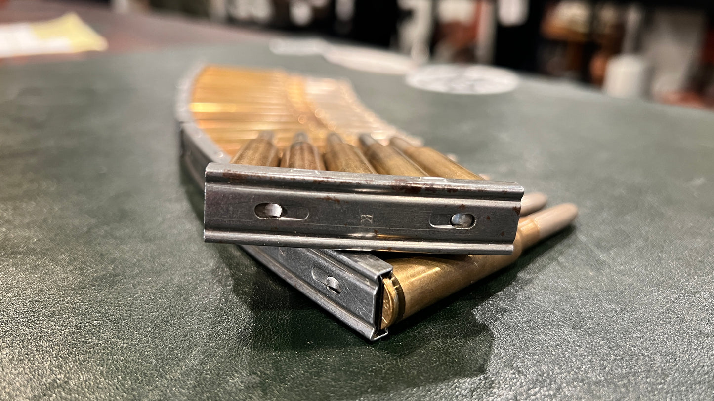 Era 6.5×55mm Swedish Mauser Surplus Ammo — 25 Rounds on Original 5-Round Clips