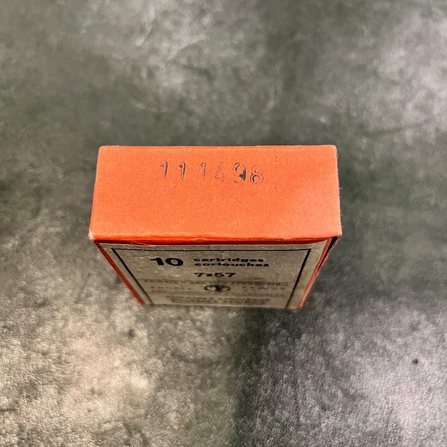 Unopened 7×57mm Ammo Box (10) — Považské Strojárne, Czechoslovakia — Cold War Export (c.1950s–1970s)