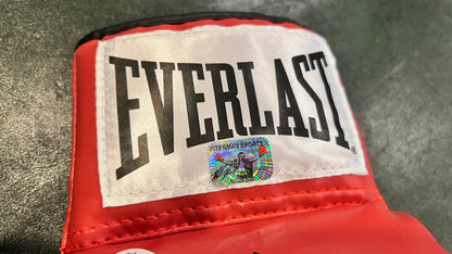 Mike Tyson Signed Everlast Red Boxing Glove (Certified Autographed Memorabilia)