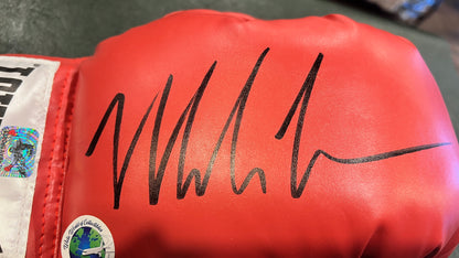 Mike Tyson Signed Everlast Red Boxing Glove (Certified Autographed Memorabilia)