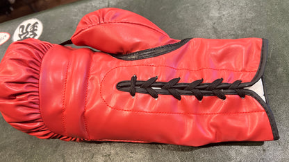 Mike Tyson Signed Everlast Red Boxing Glove (Certified Autographed Memorabilia)