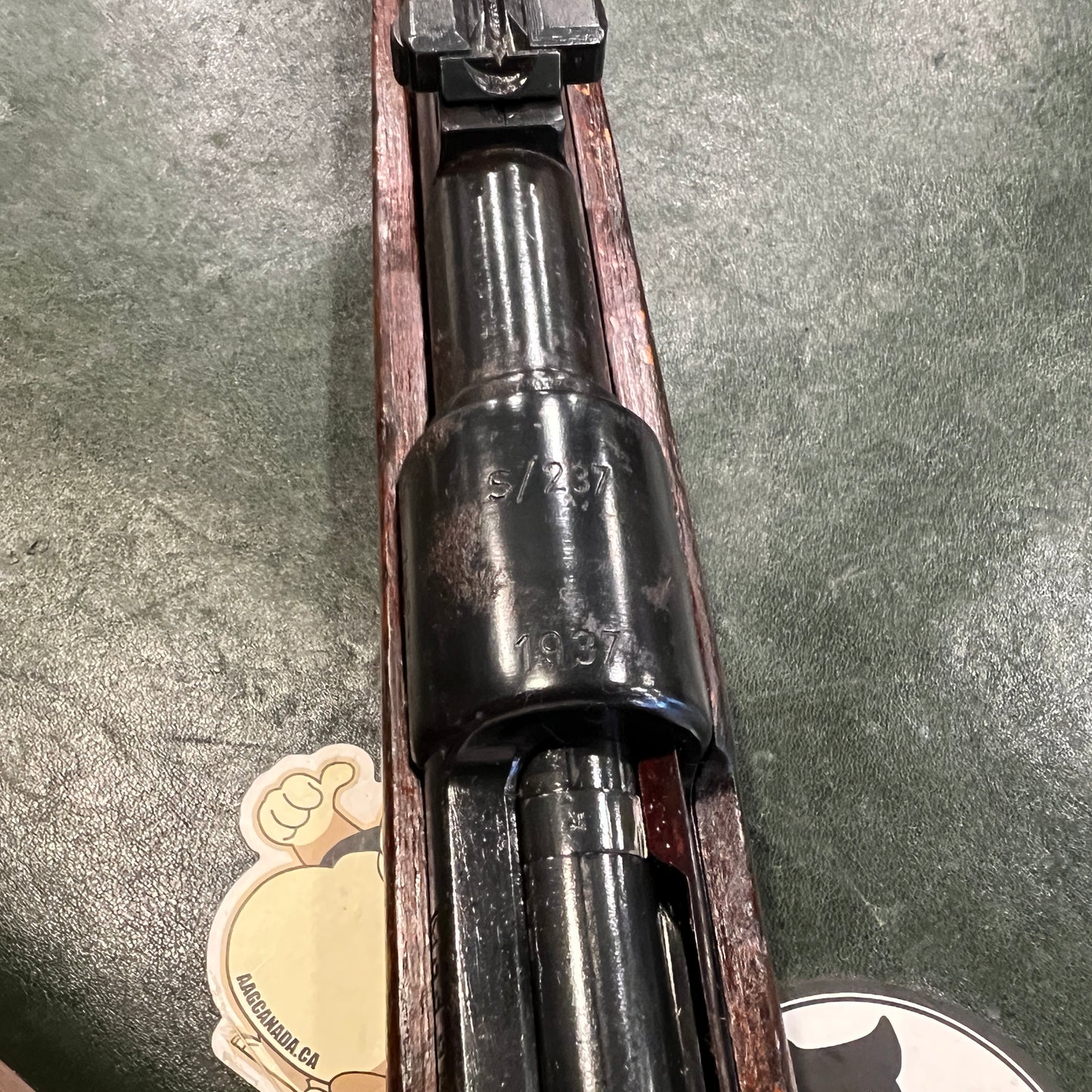 1937 S/237 German K98k Rifle 7.92x57mm – Major Matching Components – Czech Marked