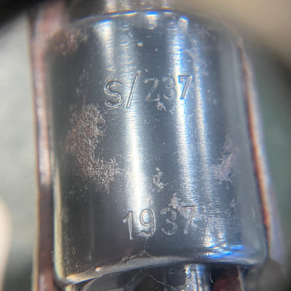 1937 S/237 German K98k Rifle 7.92x57mm – Major Matching Components – Czech Marked