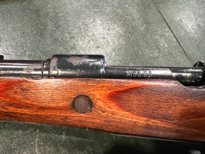 1937 S/237 German K98k Rifle 7.92x57mm – Major Matching Components – Czech Marked