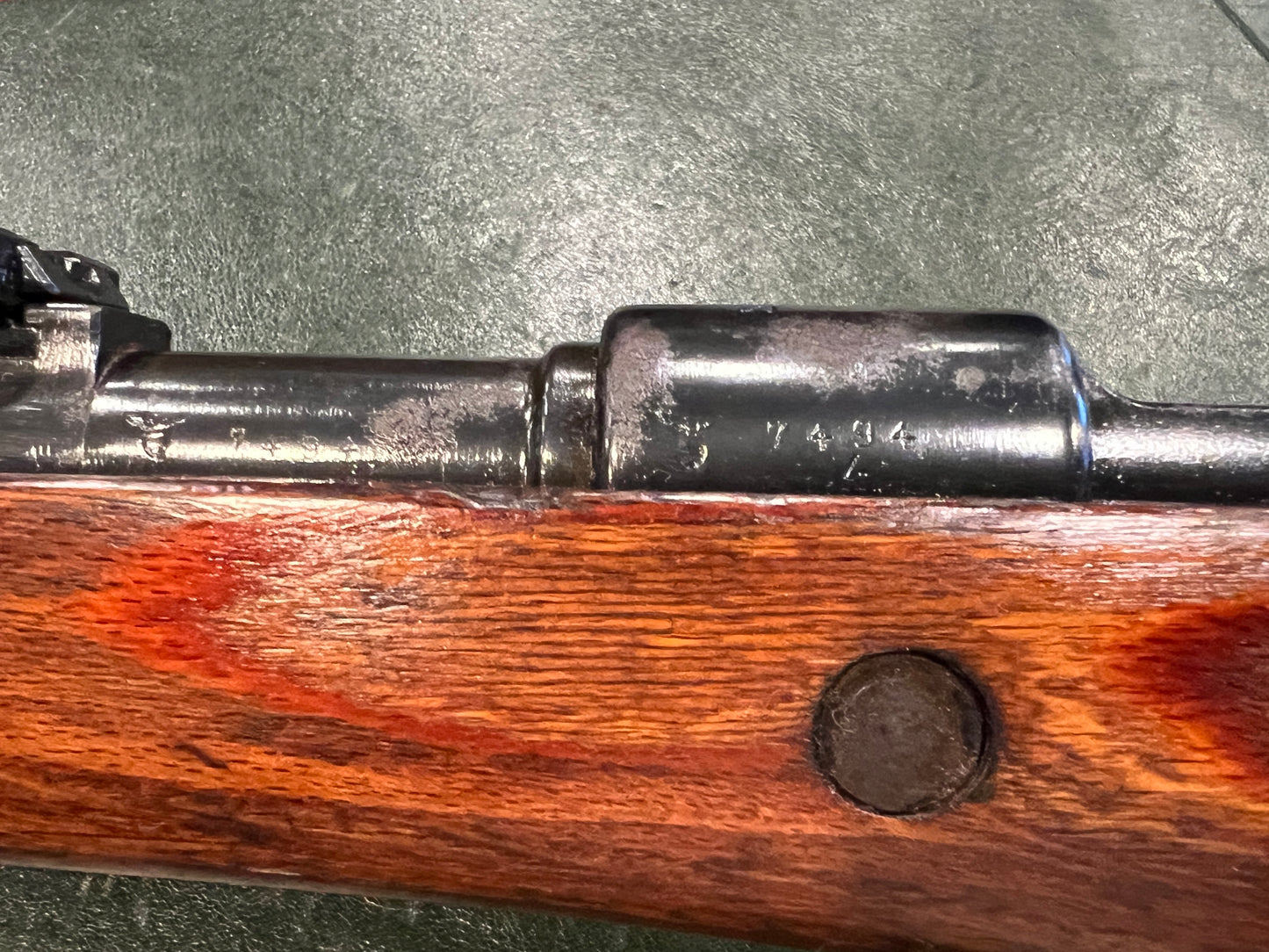 1937 S/237 German K98k Rifle 7.92x57mm – Major Matching Components – Czech Marked