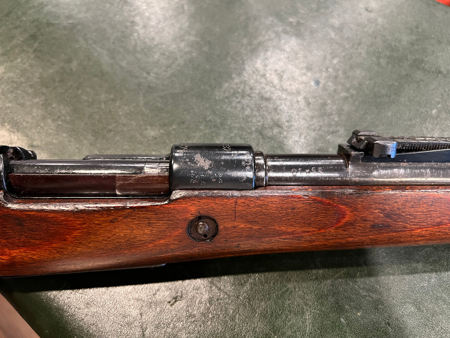1937 S/237 German K98k Rifle 7.92x57mm – Major Matching Components – Czech Marked