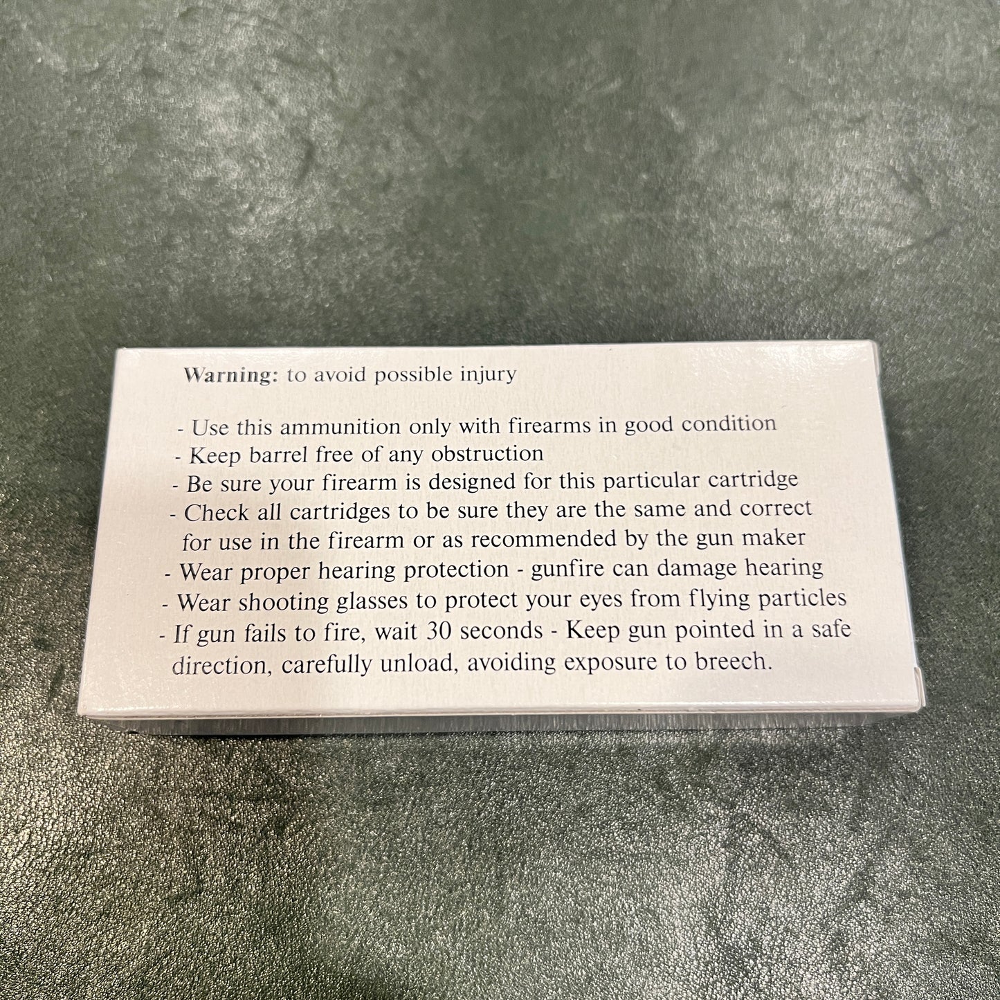 Vintage GERMAN 7.62X39MM (20rd Box, headstamp 105/83)