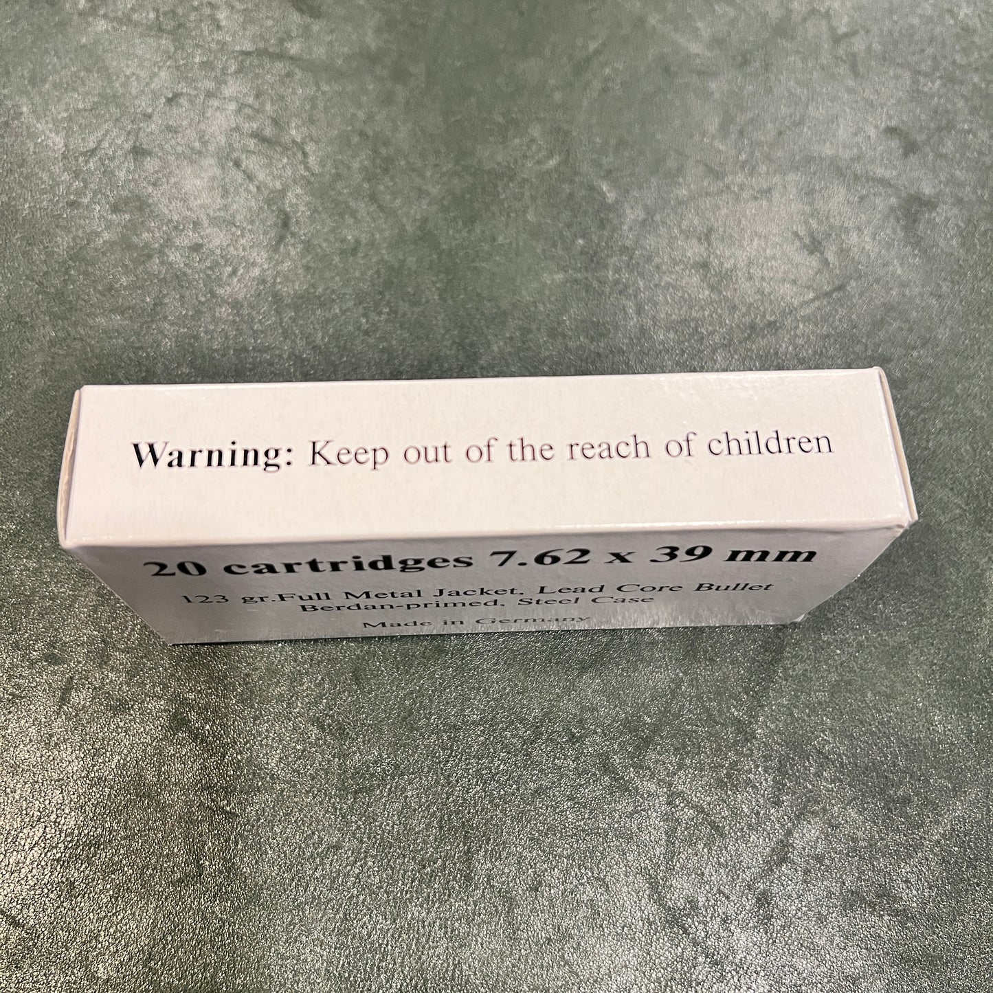 Vintage GERMAN 7.62X39MM (20rd Box, headstamp 105/83)