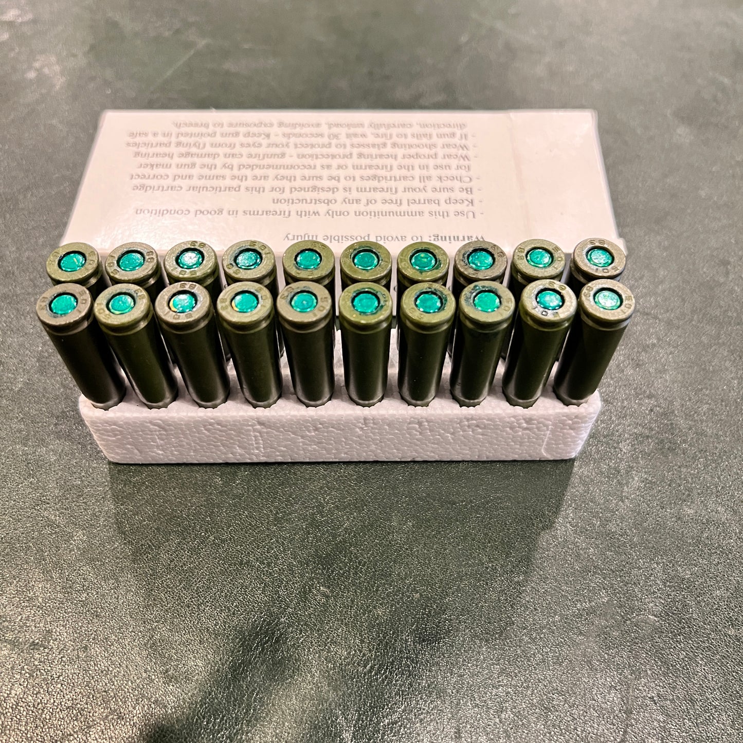 Vintage GERMAN 7.62X39MM (20rd Box, headstamp 105/83)