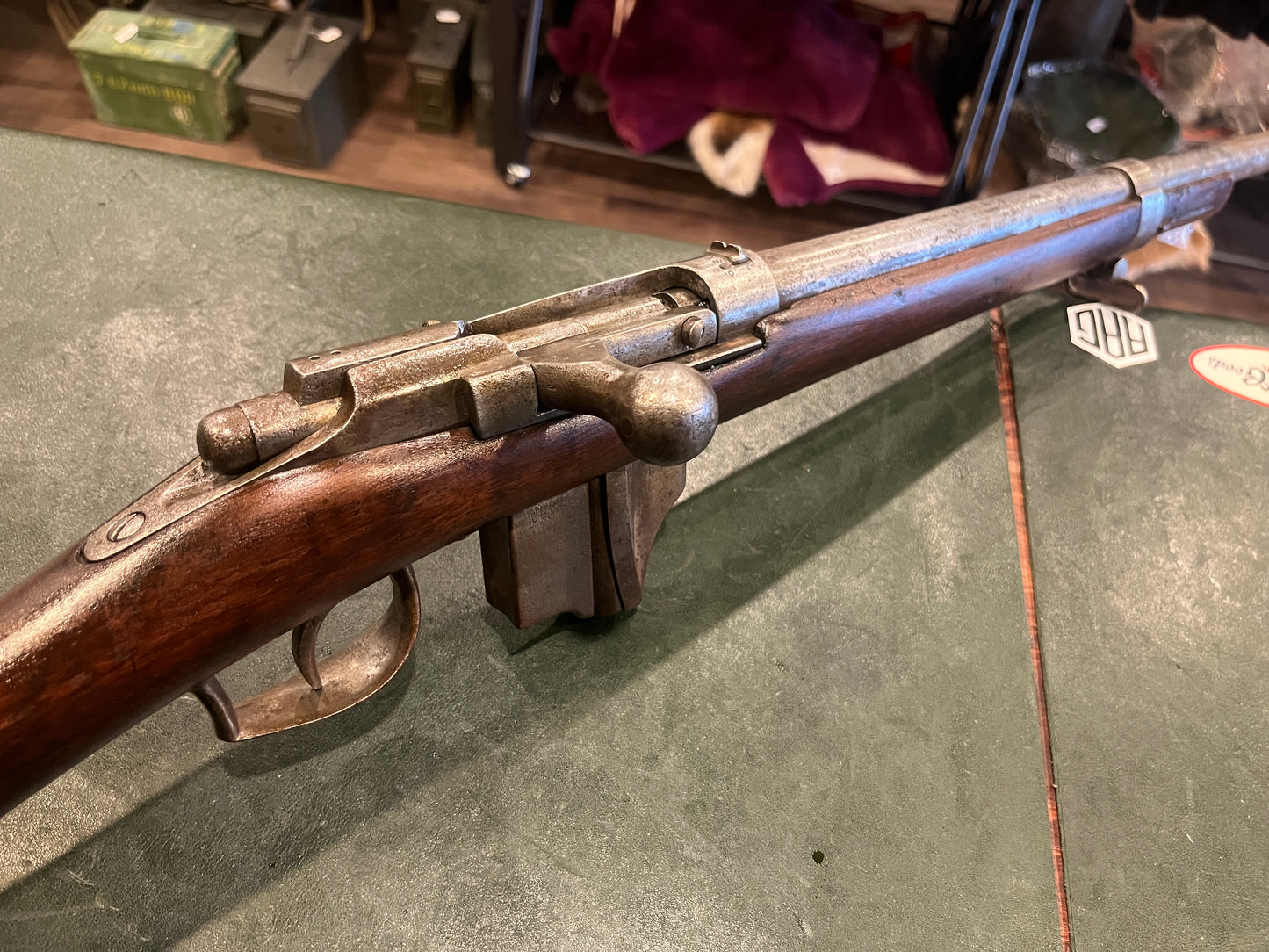 DUTCH BEAUMONT BOLT-ACTION RIFLE – 11×52R BEAUMONT