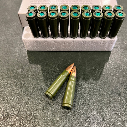 Vintage GERMAN 7.62X39MM (20rd Box, headstamp 105/83)