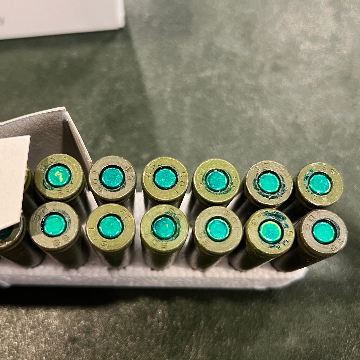 Vintage GERMAN 7.62X39MM (20rd Box, headstamp 105/83)