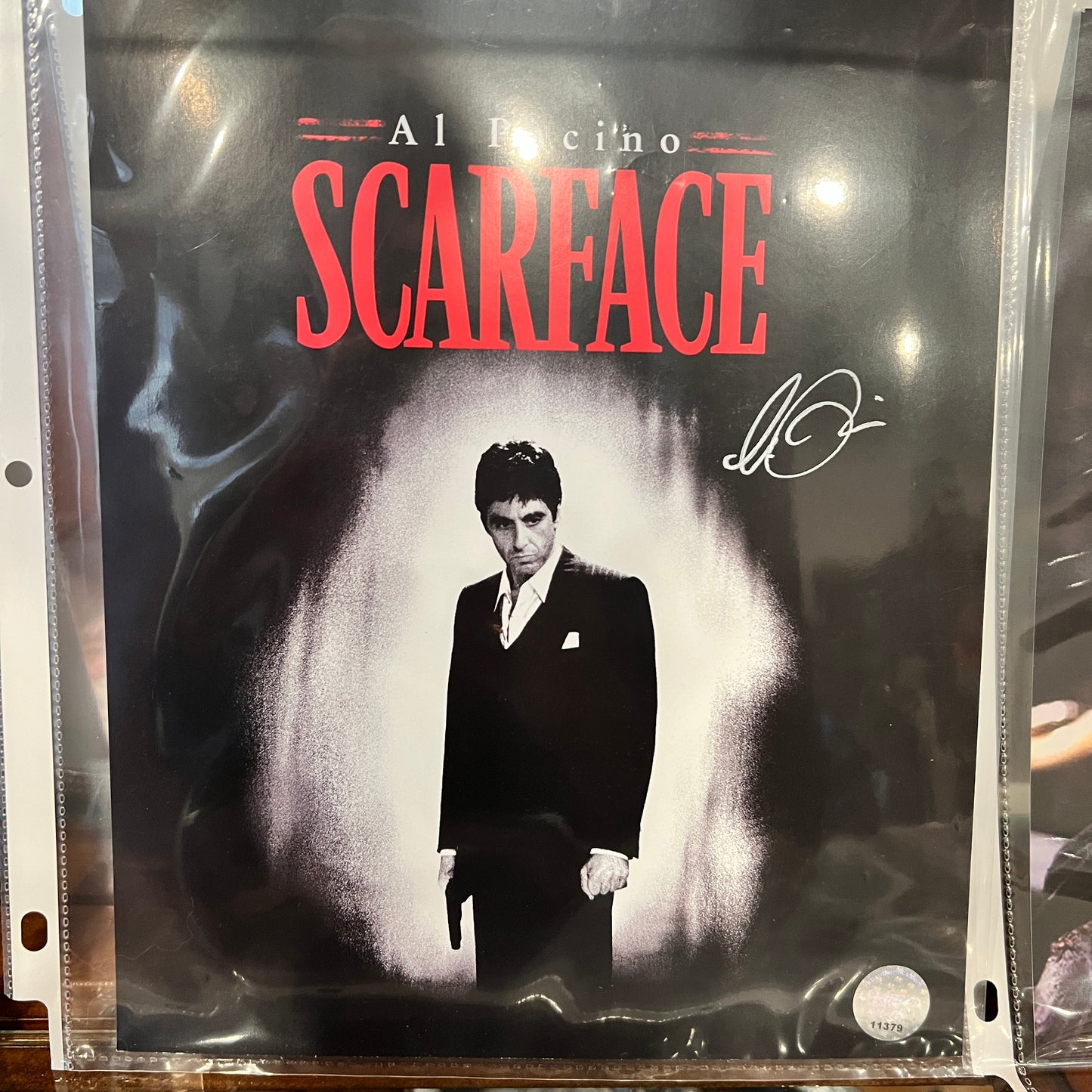 Scarface (1983) – Al Pacino Signed 8x10 Photo with VSR Authentic Hologram #11379
