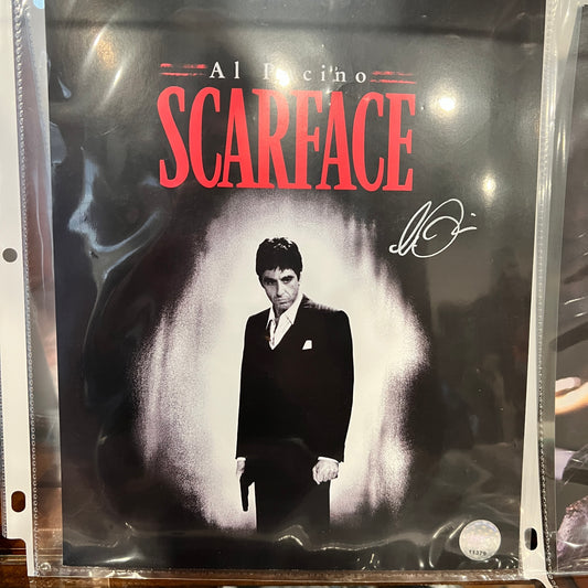 Scarface (1983) – Al Pacino Signed 8x10 Photo with VSR Authentic Hologram #11379