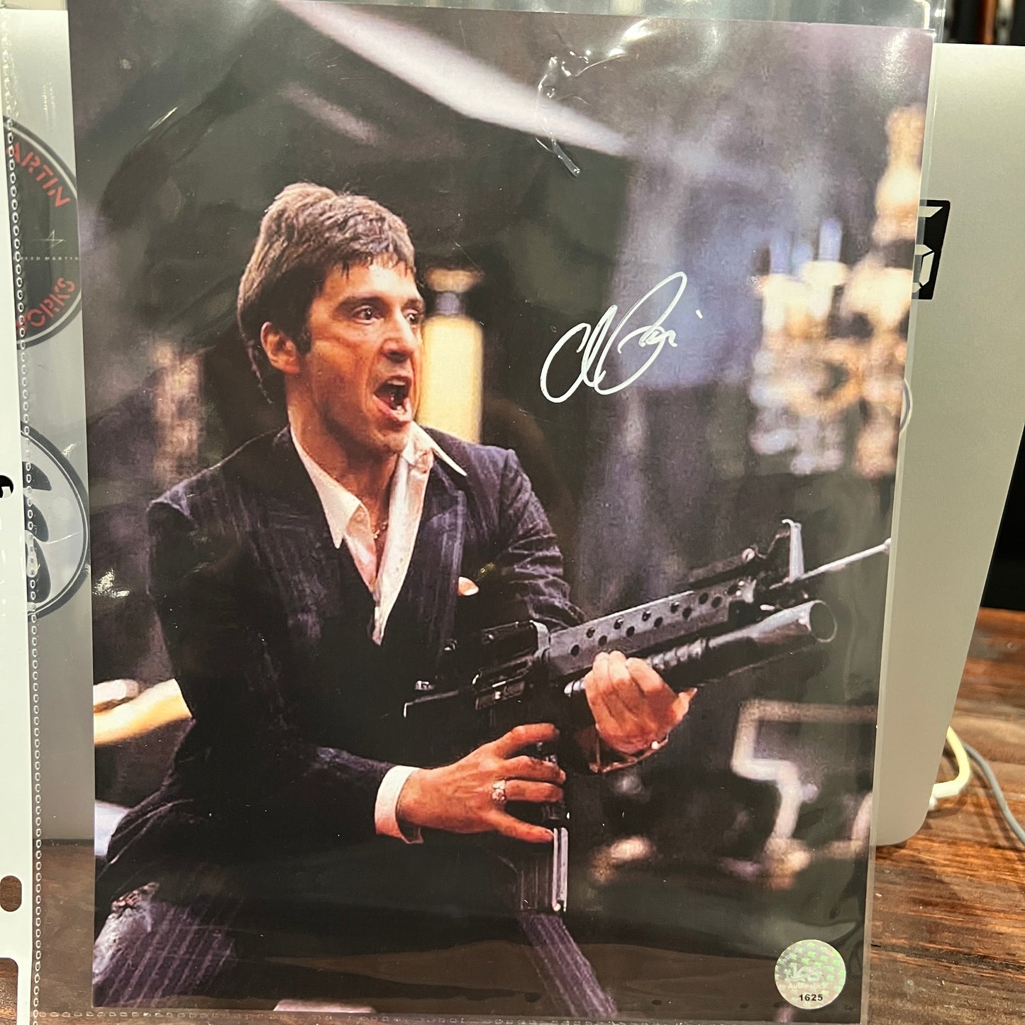 Scarface (1983) – Al Pacino Signed 8x10 Photo with VSR Authentic Hologram #1625