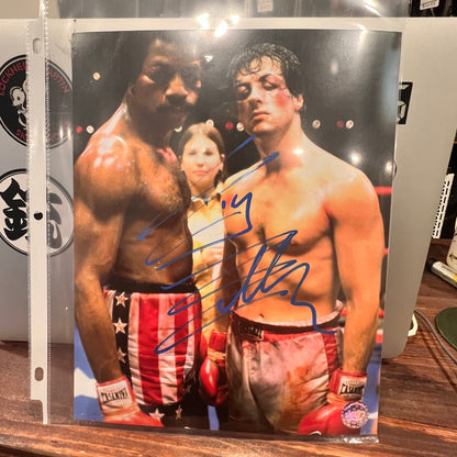 Rocky (1976) – Sylvester Stallone Signed 8x10 Photo with VSR Authentic Hologram #3042