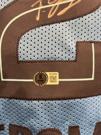 Ty Jerome Signed Memphis Grizzlies Basketball Jersey (Beckett Witness Certified)