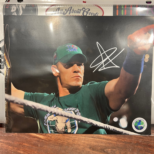John Cena Signed 8x10 Photo (Certified Autographed Memorabilia)