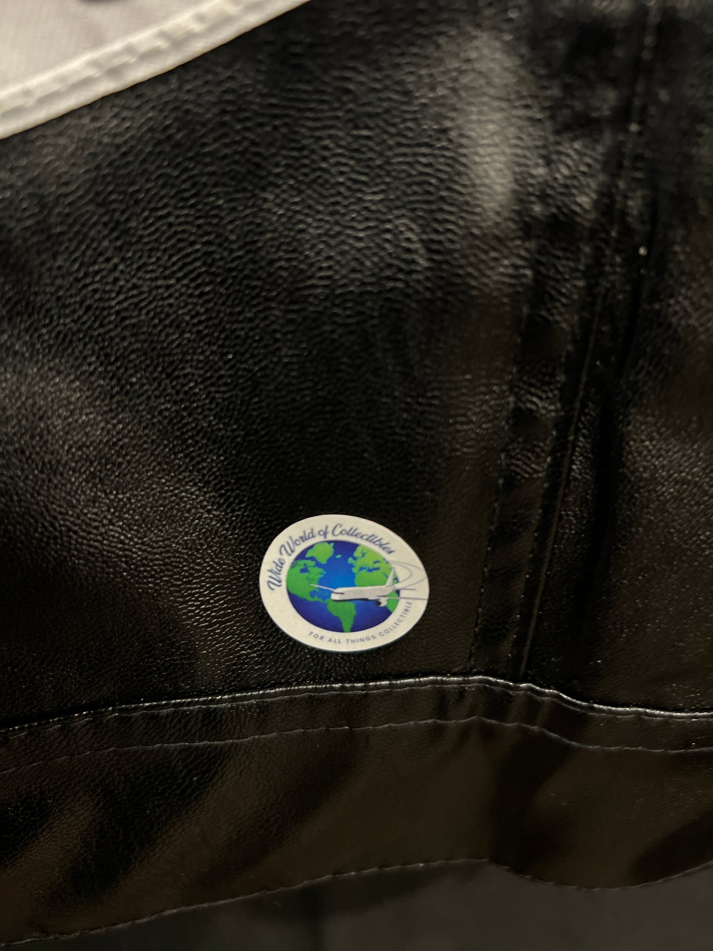 RON PEARLMAN SIGNED "SONS OF ANARCHY"  PU VEST