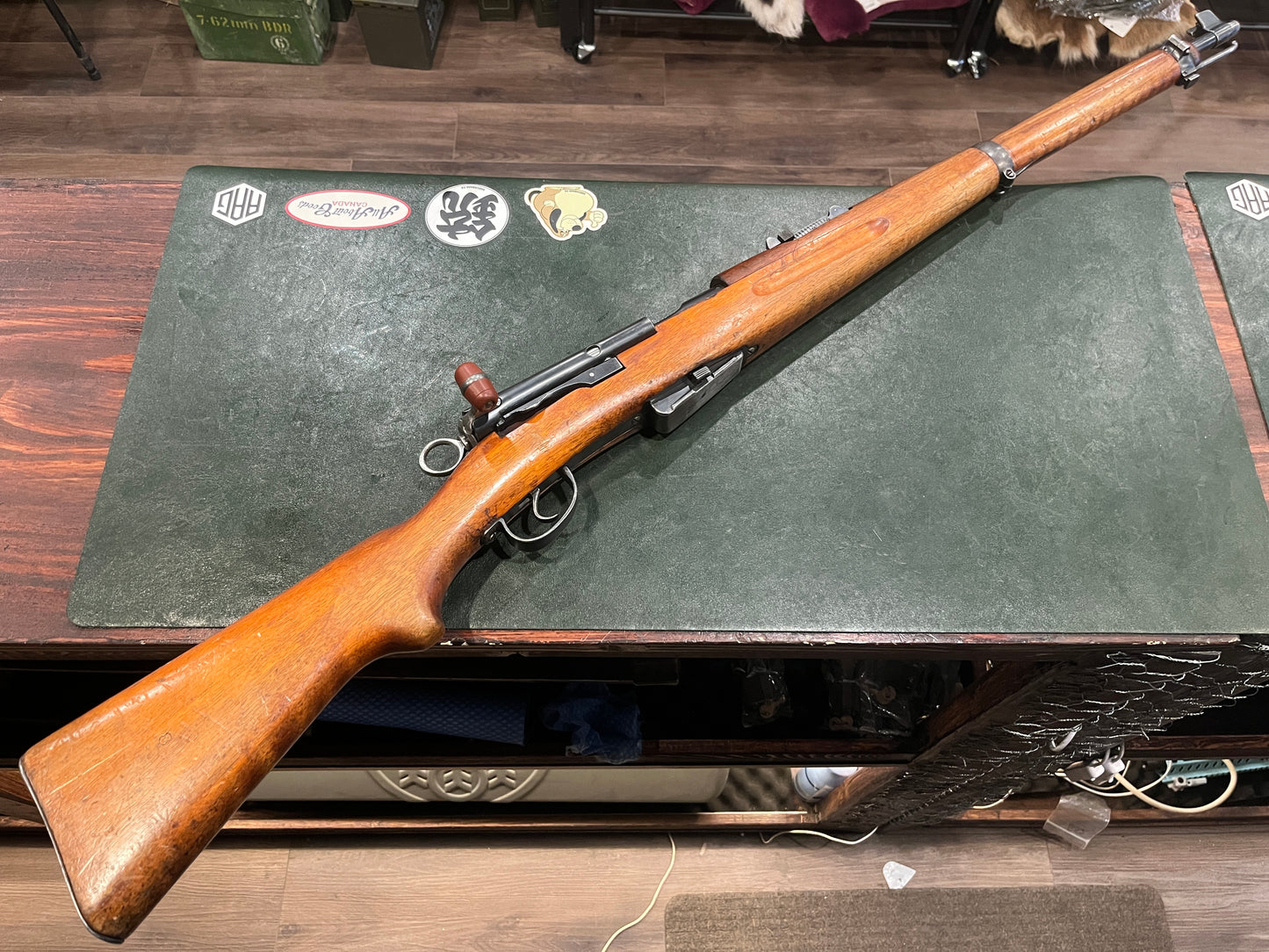 Swiss Schmidt-Rubin K11 Straight-Pull Rifle – 7.5×55 Swiss