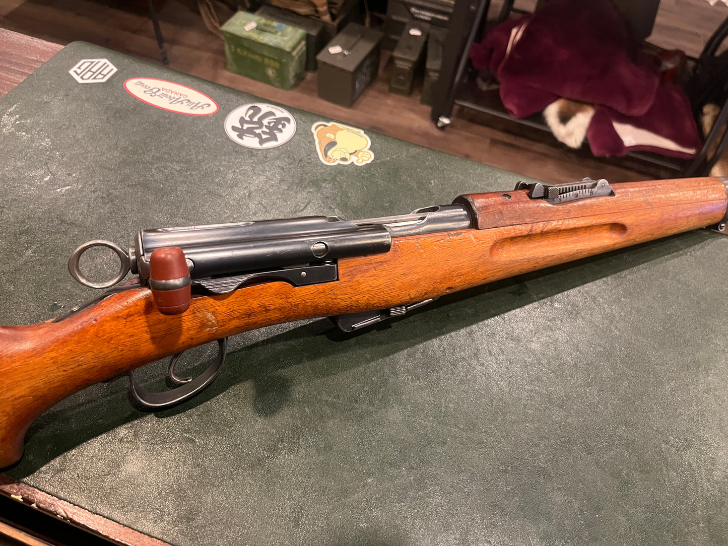 Swiss Schmidt-Rubin K11 Straight-Pull Rifle – 7.5×55 Swiss