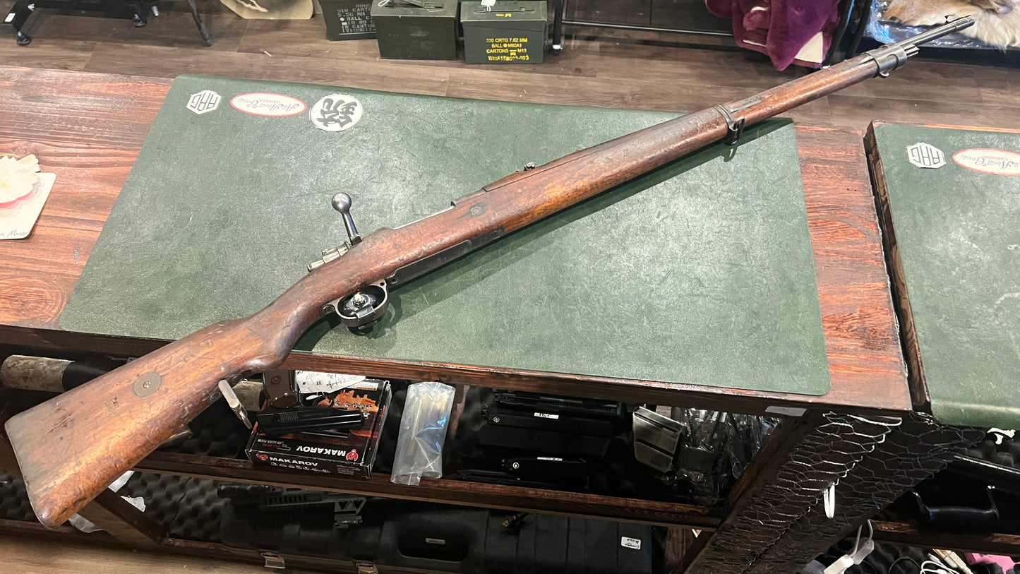 DWM Brazilian Contract Model 1908 Mauser – All Matching Numbers 7mm Mauser