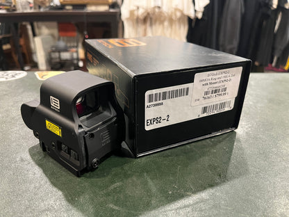 EOTech EXPS2-2 Holographic Sight – 68 MOA Ring & Dual Dot Reticle – Like New in Box