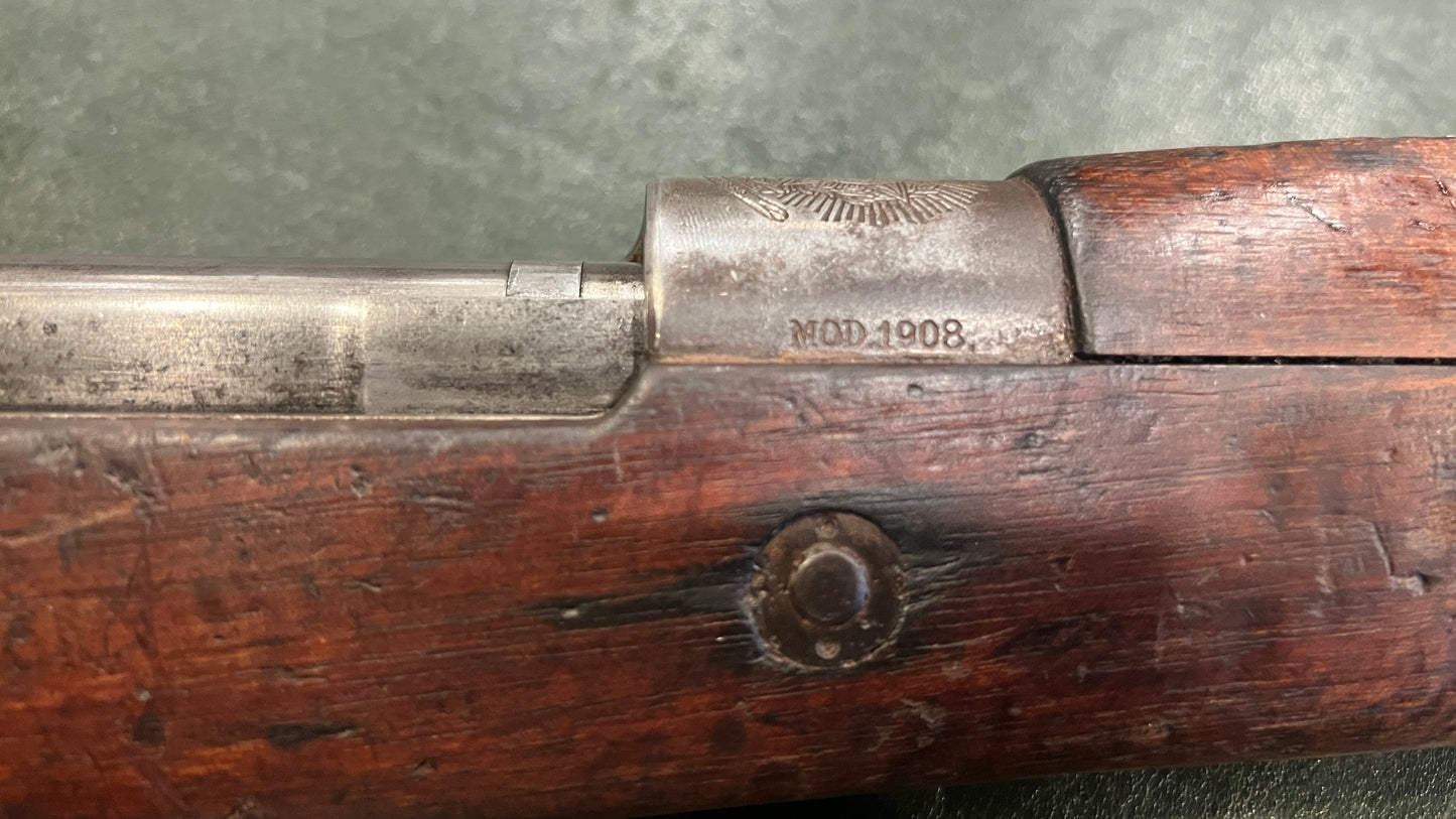 DWM Brazilian Contract Model 1908 Mauser – All Matching Numbers 7mm Mauser
