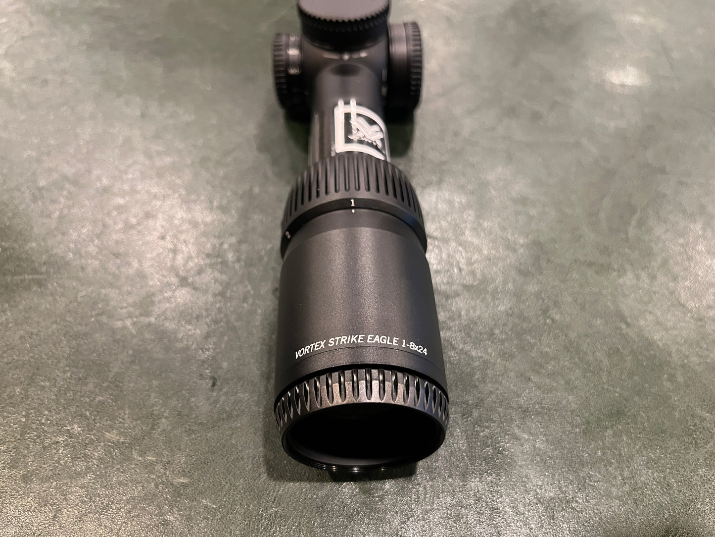 Vortex Strike Eagle 1-8×24 FFP Riflescope – LPVO – Never Used – Includes Original Box & Vortex 30mm Rings