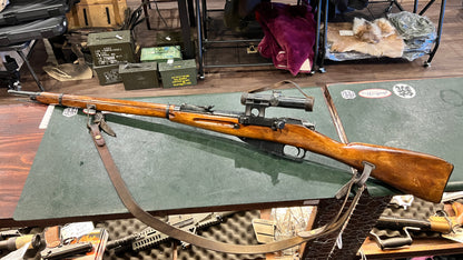 Mosin-Nagant M91/30 PU Sniper Rifle — 1943 Izhevsk Arsenal, Cal. 7.62×54R.