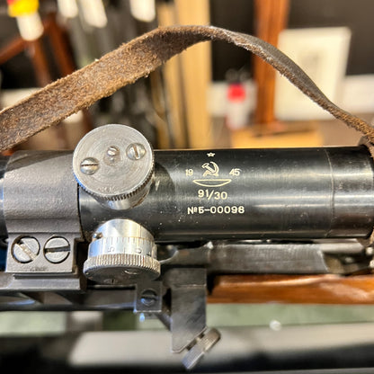 Mosin-Nagant M91/30 PU Sniper Rifle — 1943 Izhevsk Arsenal, Cal. 7.62×54R.