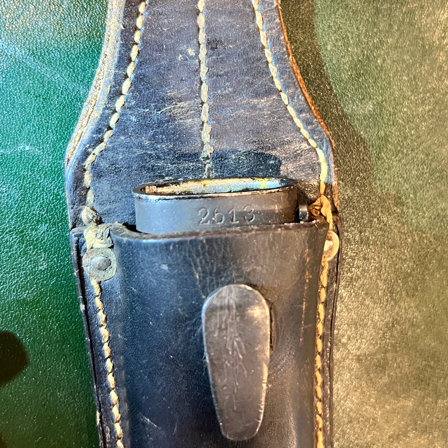 German WWII K98k Bayonet (S84/98 III pattern),  Carl Eickhorn, Solingen, matching bayonet and scabbard