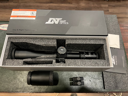 DNT Optics “THE ONE” 7-35x56 FFP Riflescope w/ Nightforce Rings – Like New in Box
