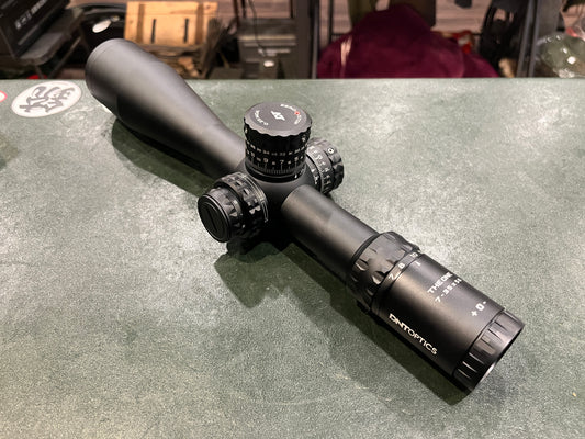 DNT Optics “THE ONE” 7-35x56 FFP Riflescope w/ Nightforce Rings – Like New in Box