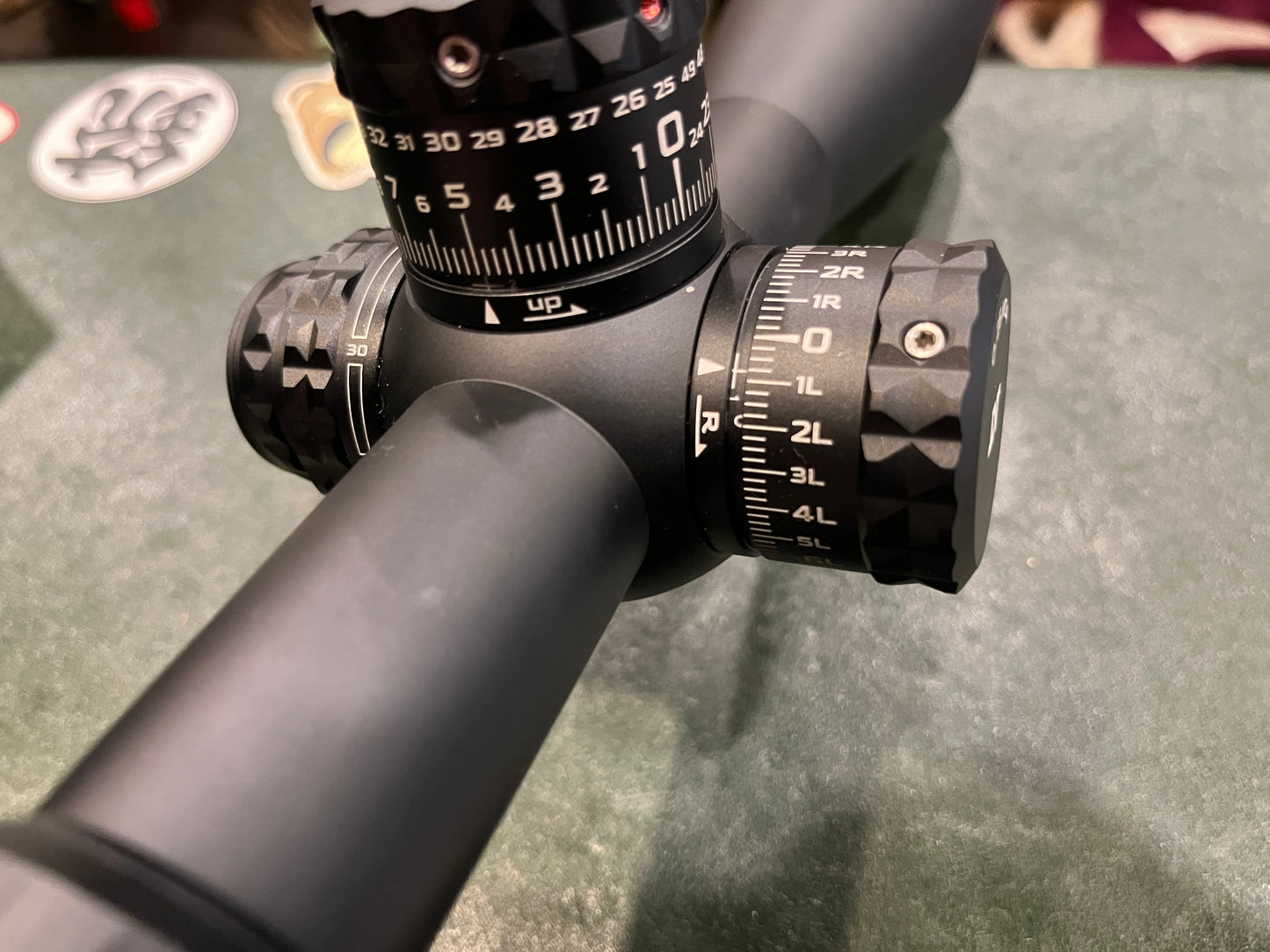 DNT Optics “THE ONE” 7-35x56 FFP Riflescope w/ Nightforce Rings – Like New in Box
