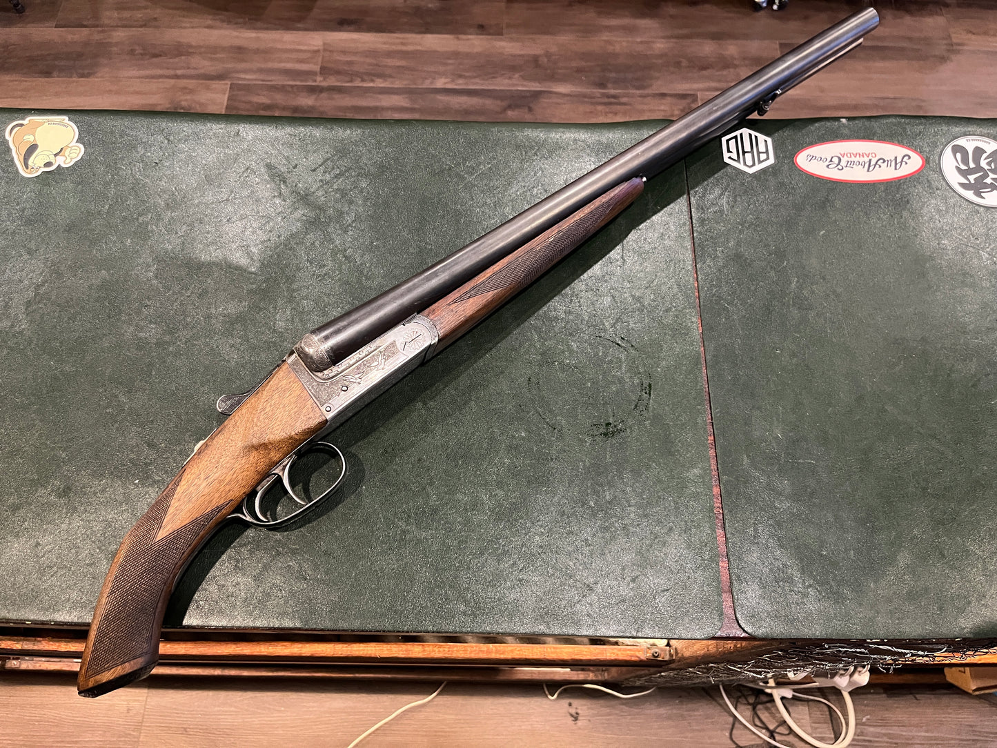 Spanish Side-by-Side Coach Gun – 12 Gauge – 20” Barrels – Double Trigger – Made in Spain