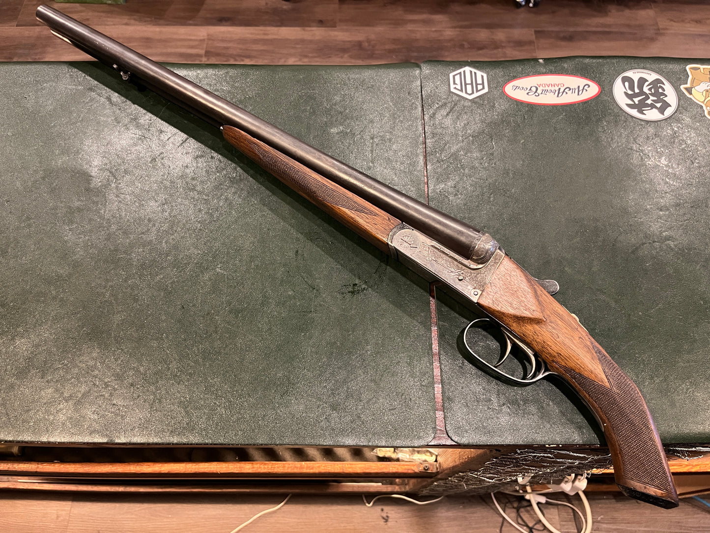 Spanish Side-by-Side Coach Gun – 12 Gauge – 20” Barrels – Double Trigger – Made in Spain