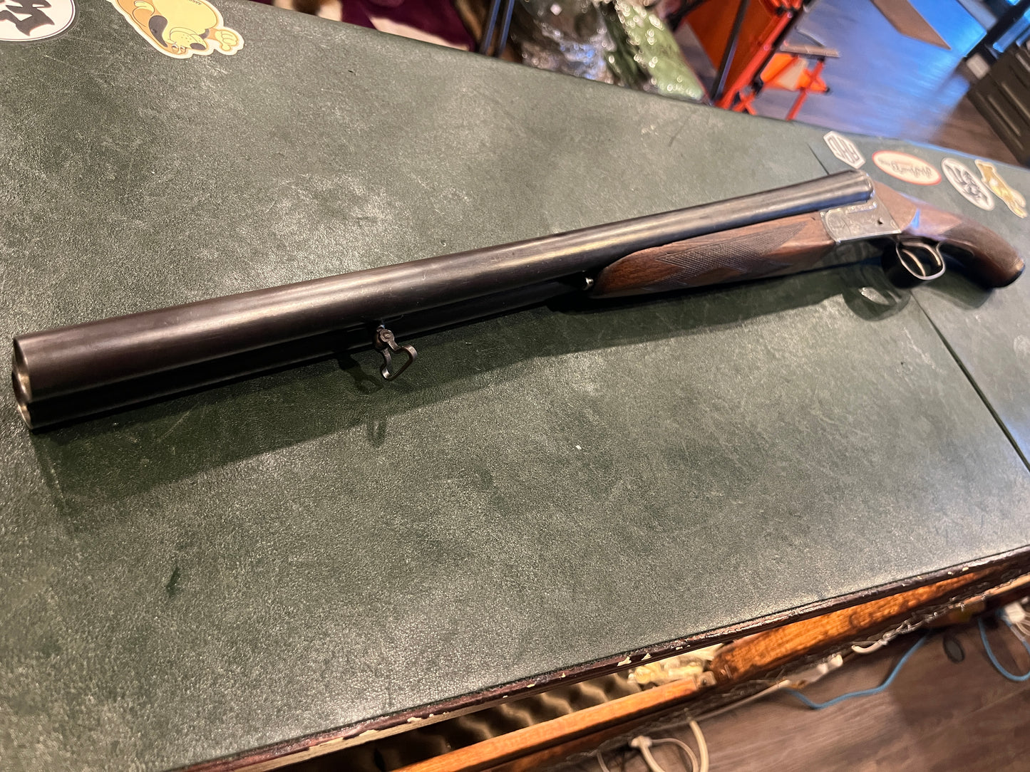 Spanish Side-by-Side Coach Gun – 12 Gauge – 20” Barrels – Double Trigger – Made in Spain
