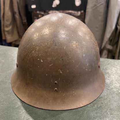 WW2 Imperial Japanese Army Type 90 Helmet — Showa 14 (1939), Matsushita Marked