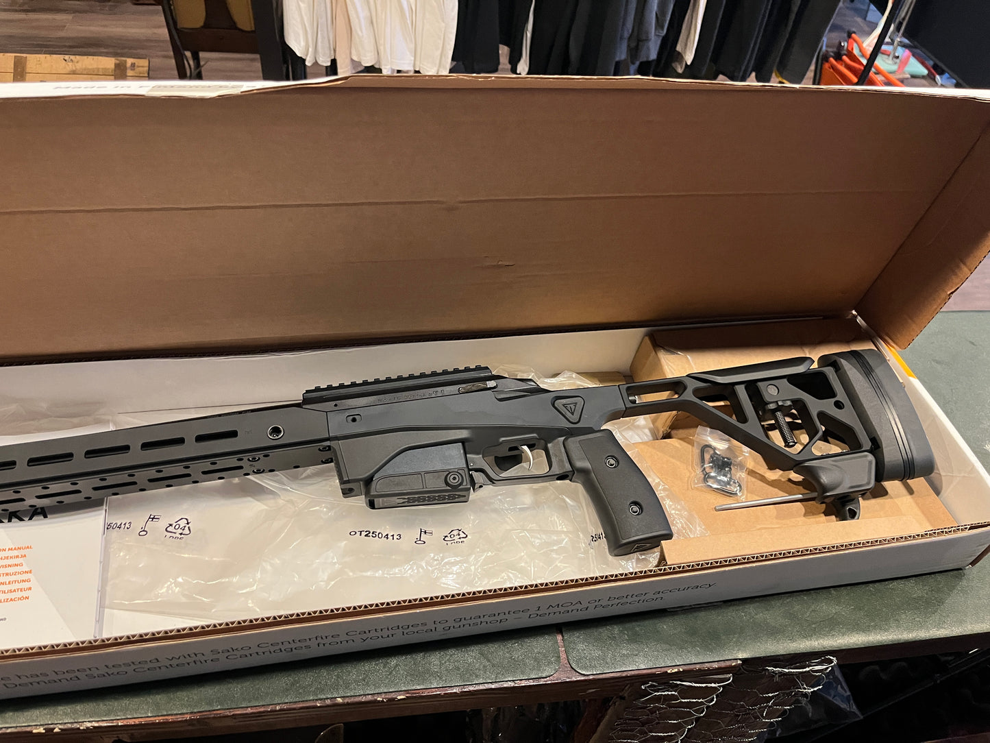 Tikka T3x ACE Target – .223 Rem – 23.7” Threaded Barrel – Made in Finland – New in Box