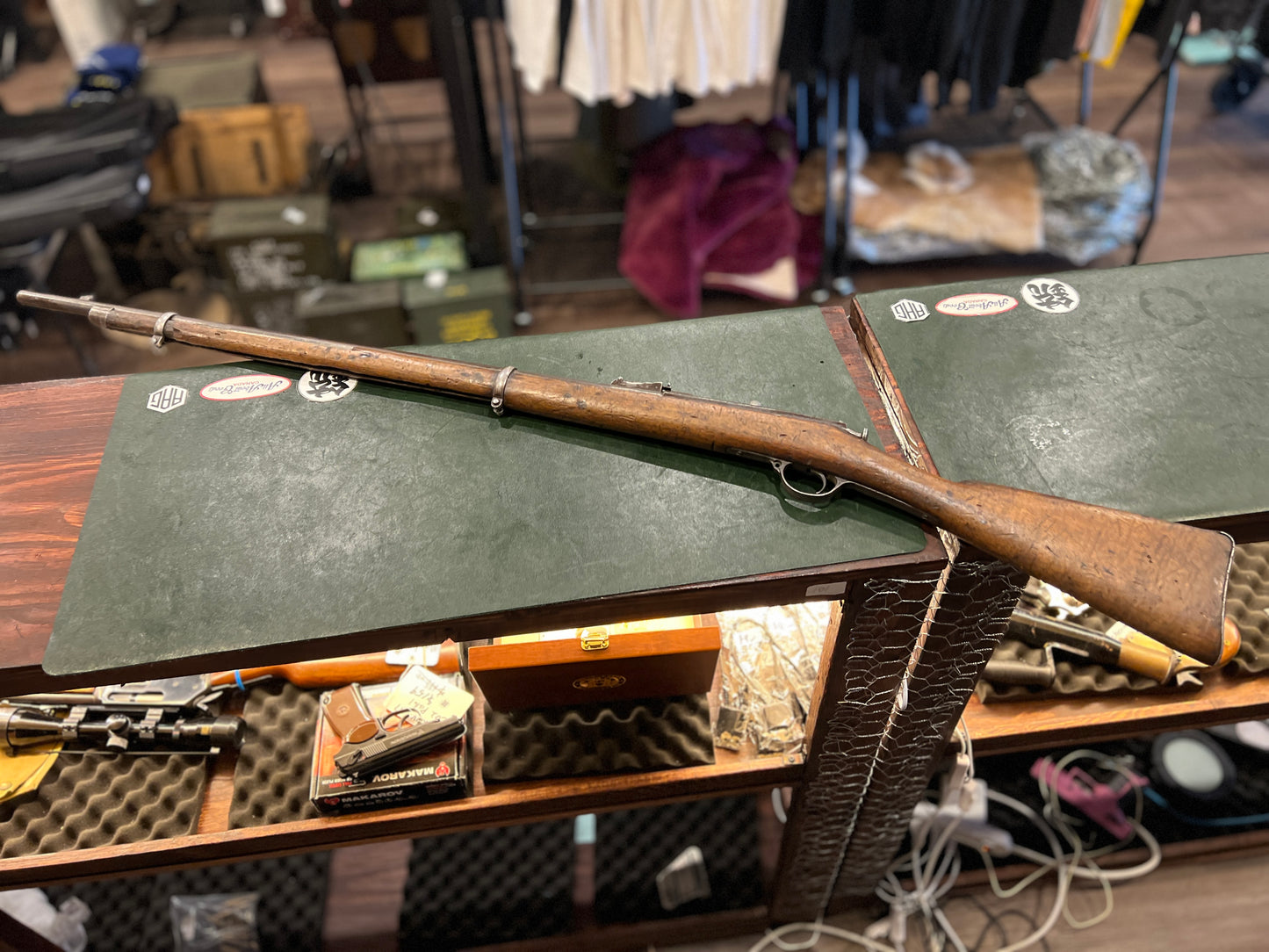 Russian Berdan II Rifle (Model 1870) – Imperial Tula Arsenal 1885, 42 Berdan