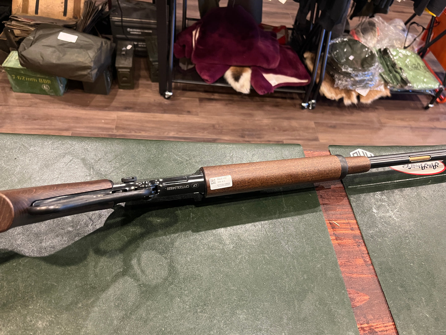 CHIAPPA LA322 TAKE-DOWN LEVER ACTION .22 LR – 18.5" BARREL – ORIGINAL BOX – NEAR NEW CONDITION