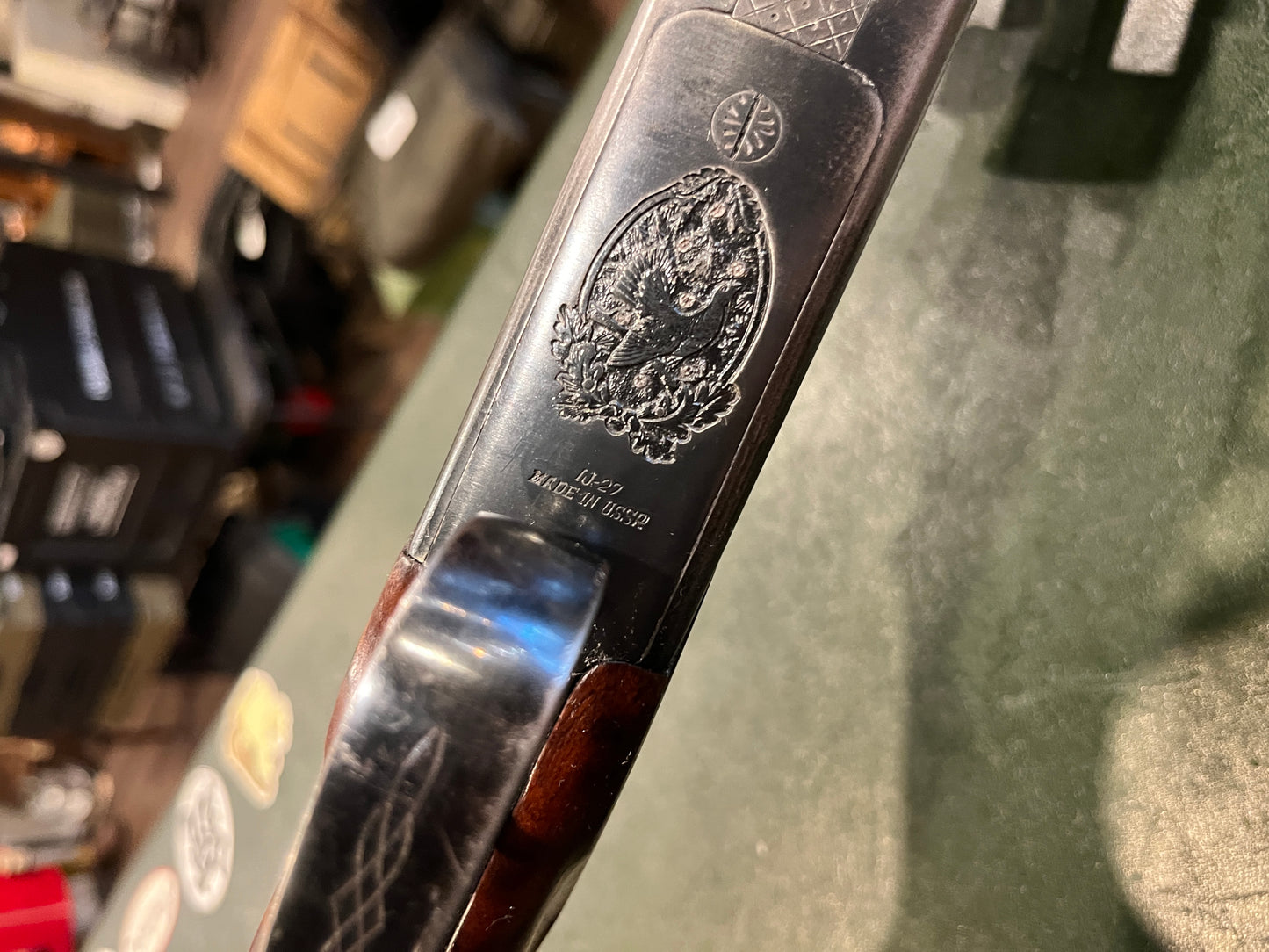 Baikal IJ-27 Over/Under 12 Gauge Shotgun – 28" Barrels, Double Triggers, Fixed Chokes