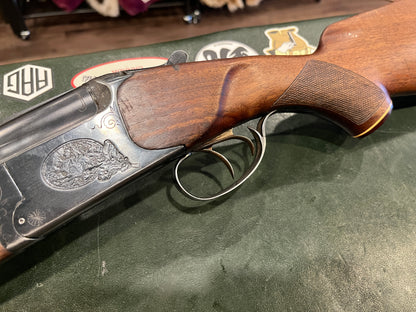 Baikal IJ-27 Over/Under 12 Gauge Shotgun – 28" Barrels, Double Triggers, Fixed Chokes